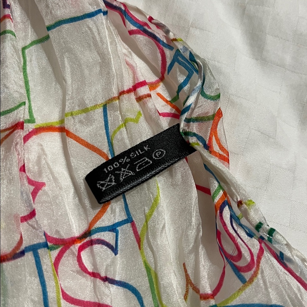 Tous Multicolor Patterned Scarf - Picture 5 of 5
